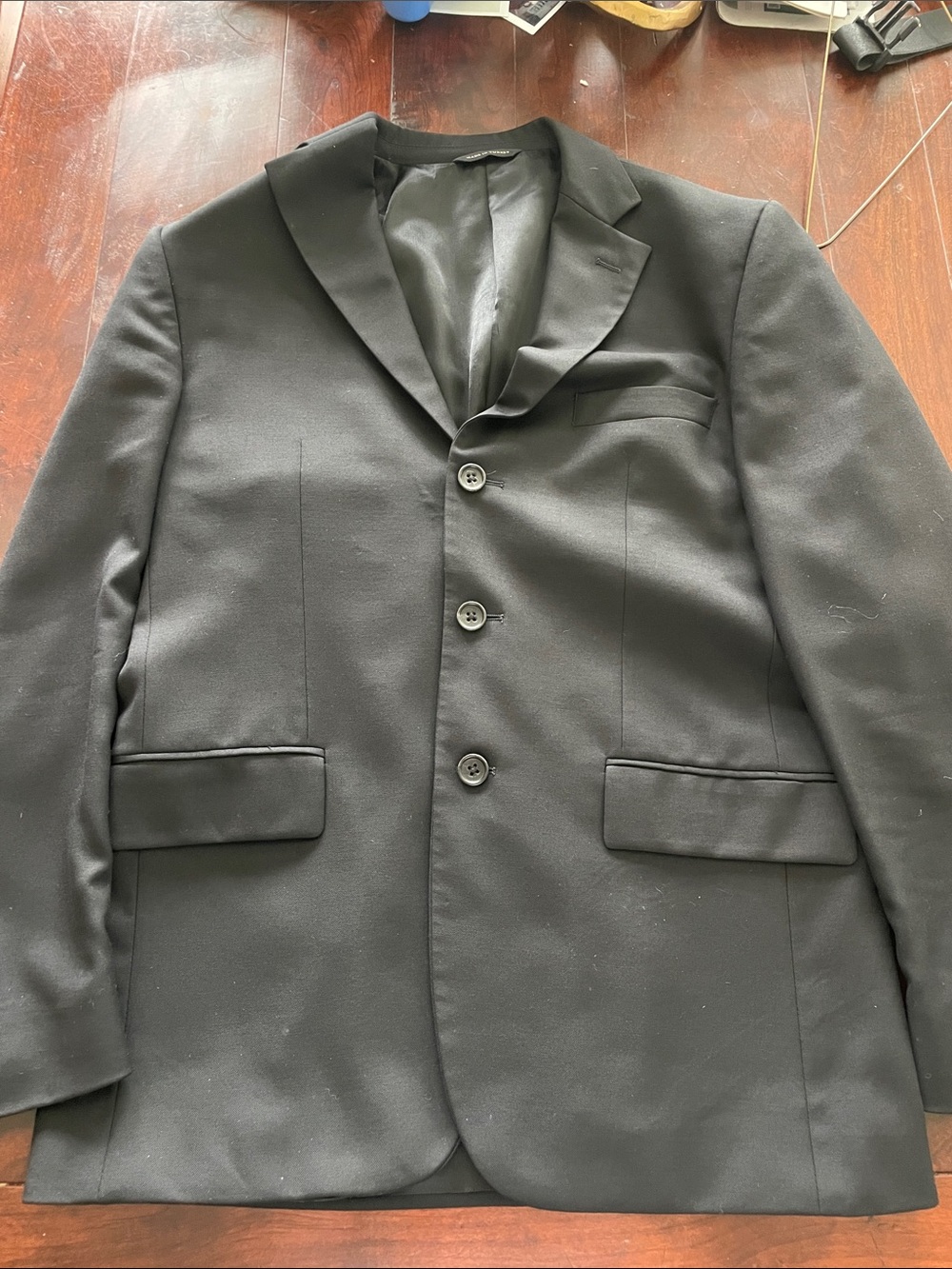 Banana Republic Black Three-Button Men's Blazer 38S